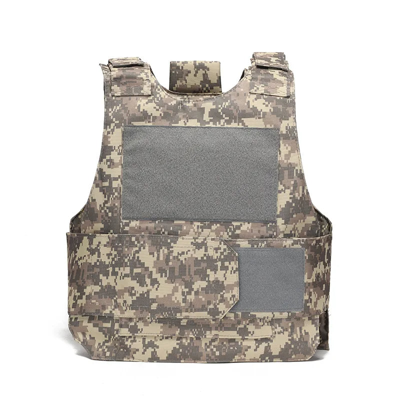 Tactical Army Vest, Multi‑Functional CP Camo 800D Armor Carrier