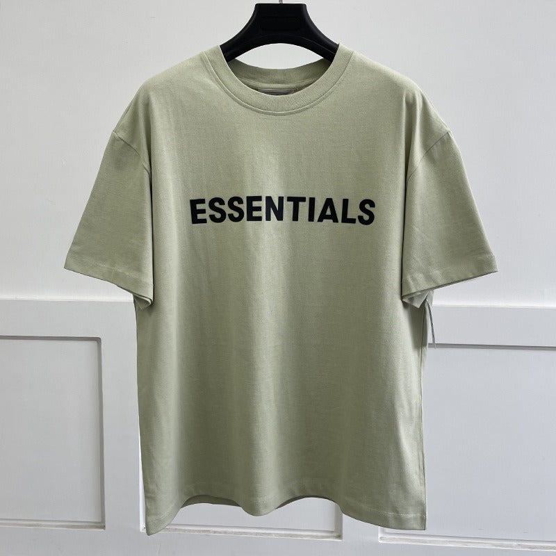 FEAR OF GOD ESSENTIALS Double Thread Chest Letter T‑Shirt, High Street Short Sleeve