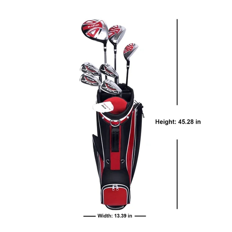 Men’S Blaster 13-Piece Golf Club Set – Right-Handed, Complete with Bag & Headcovers