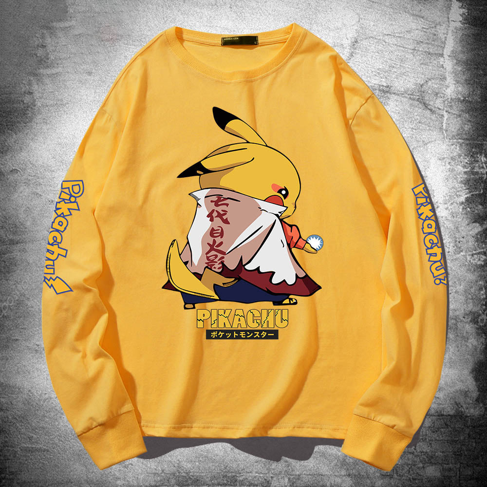 Men’s Long Sleeve Pikachu T‑Shirt