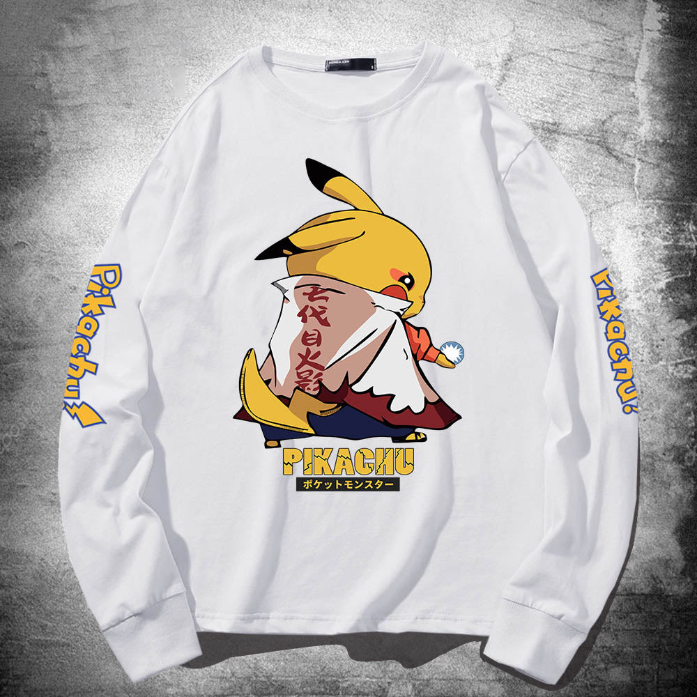 Men’s Long Sleeve Pikachu T‑Shirt