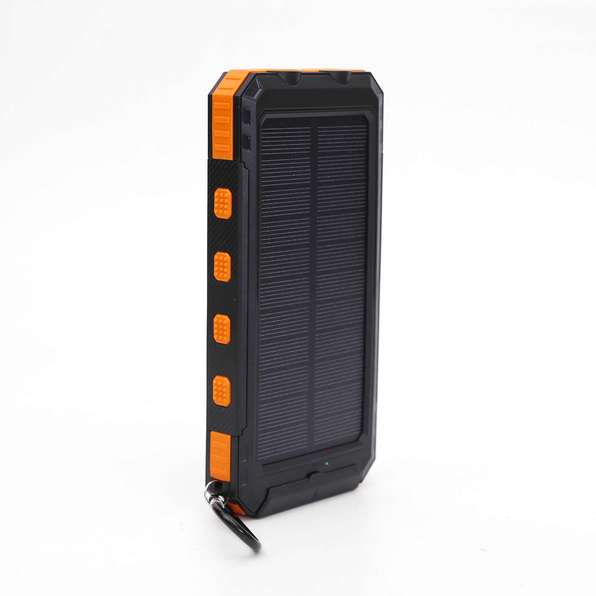 Ultra‑Thin Solar Power Bank 20000mAh, Compass Three‑Proof Portable Charger