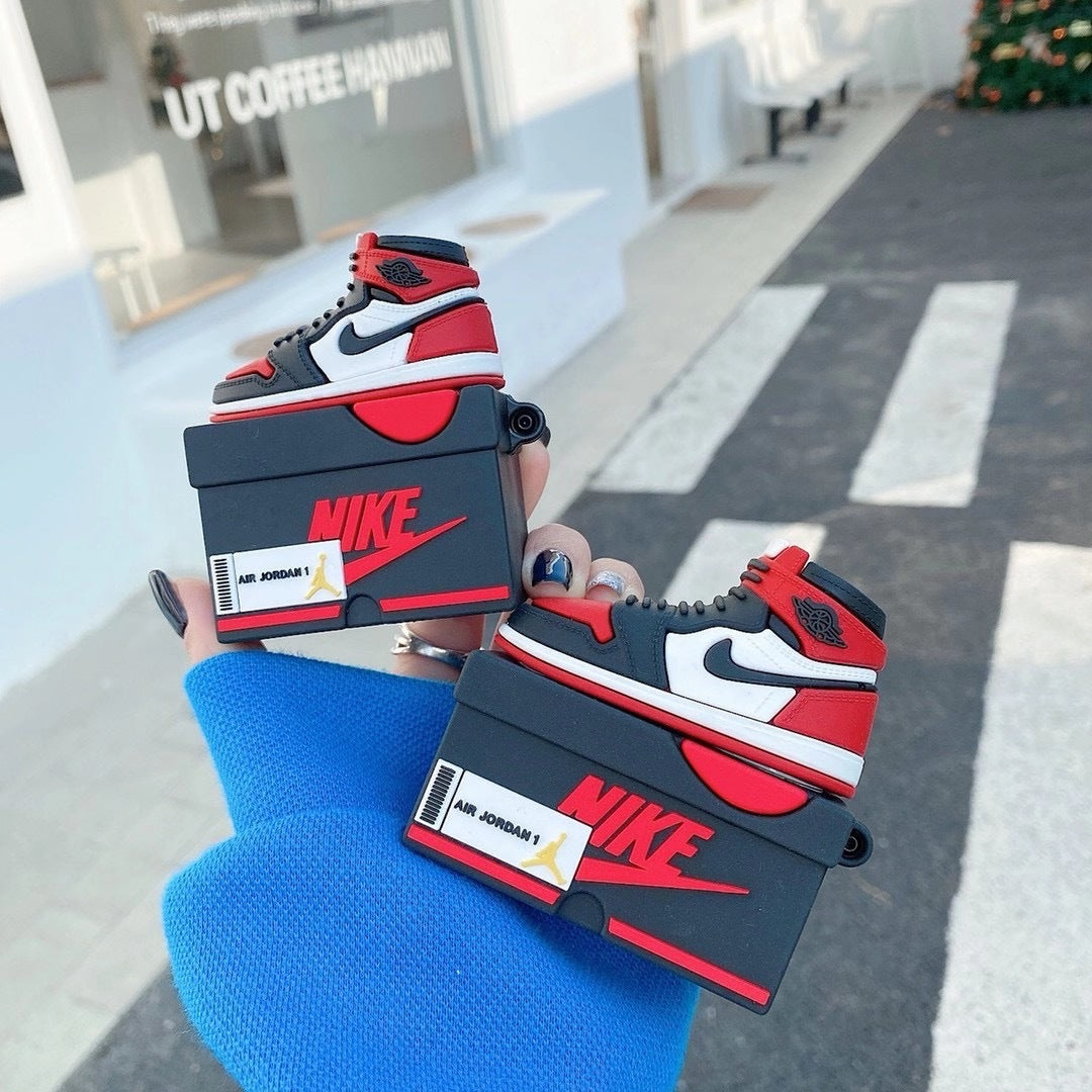 3D Shoe Box Case for AirPods, Protective Cover for Pro and 1/2/3