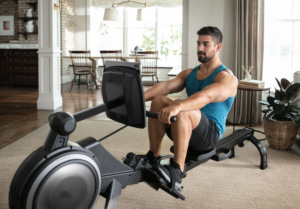 750R; Rower with 5” Display, Built-In Tablet Holder and Spacesaver Design