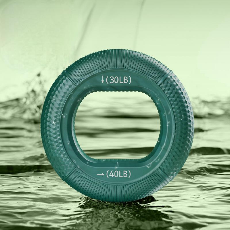 Silicone Grip Ring, Adjustable Strength Hand Grip Force Training Device