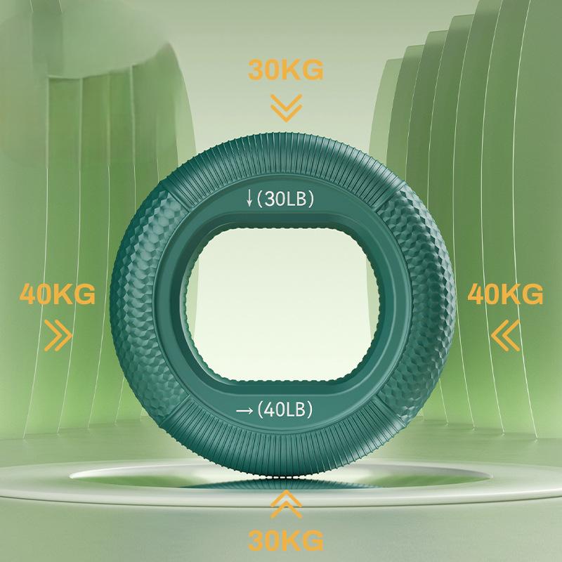 Silicone Grip Ring, Adjustable Strength Hand Grip Force Training Device