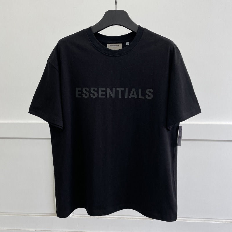 FEAR OF GOD ESSENTIALS Double Thread Chest Letter T‑Shirt, High Street Short Sleeve