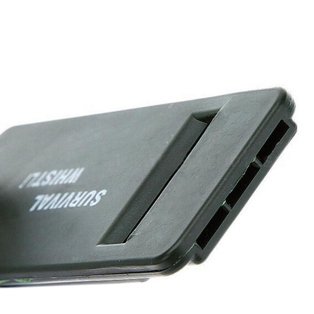 Three‑Frequency Outdoor Survival Whistle, Portable High‑Frequency Hiking Camping Gear