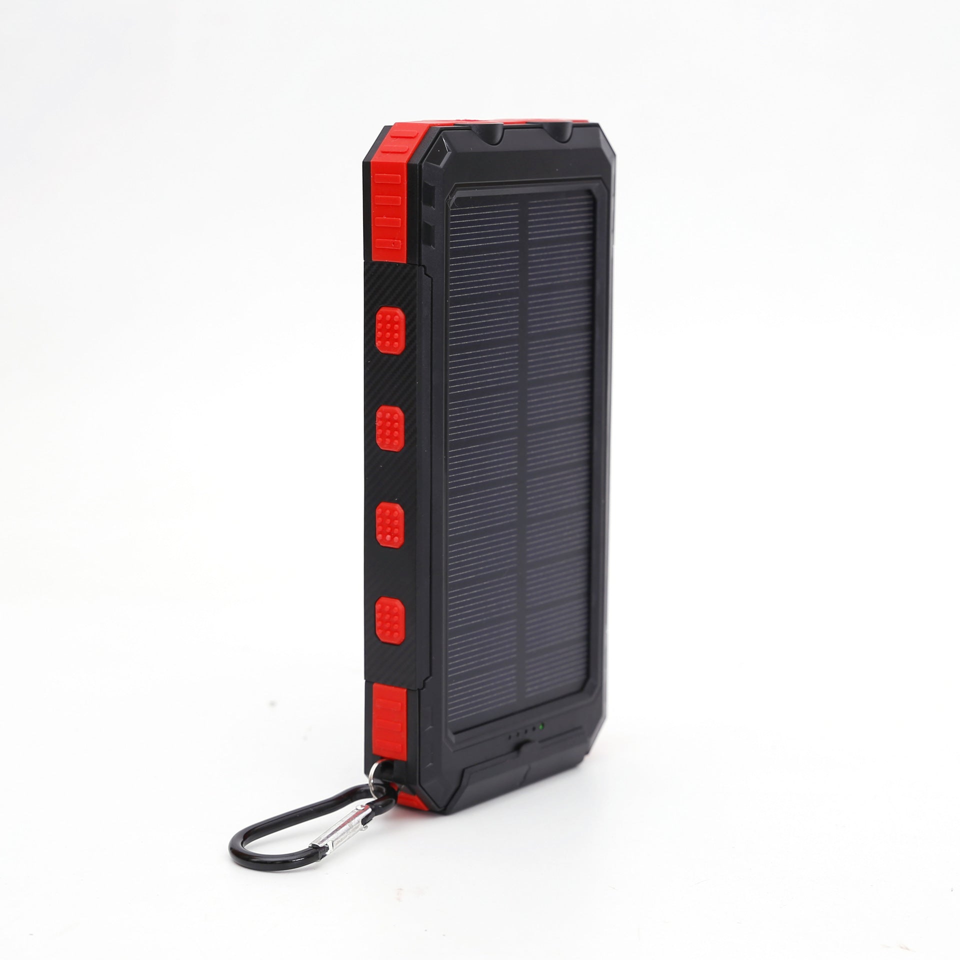 Ultra‑Thin Solar Power Bank 20000mAh, Compass Three‑Proof Portable Charger