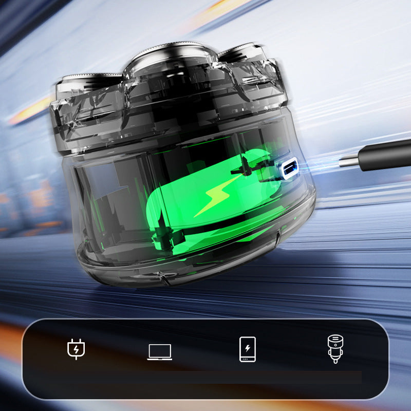 Men’s Rechargeable 5‑Point Shaver, Full Body Beard Razor