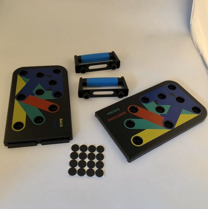 Foldable Multi‑Function Push‑Up Board, 12/14 Functions Fitness Equipment