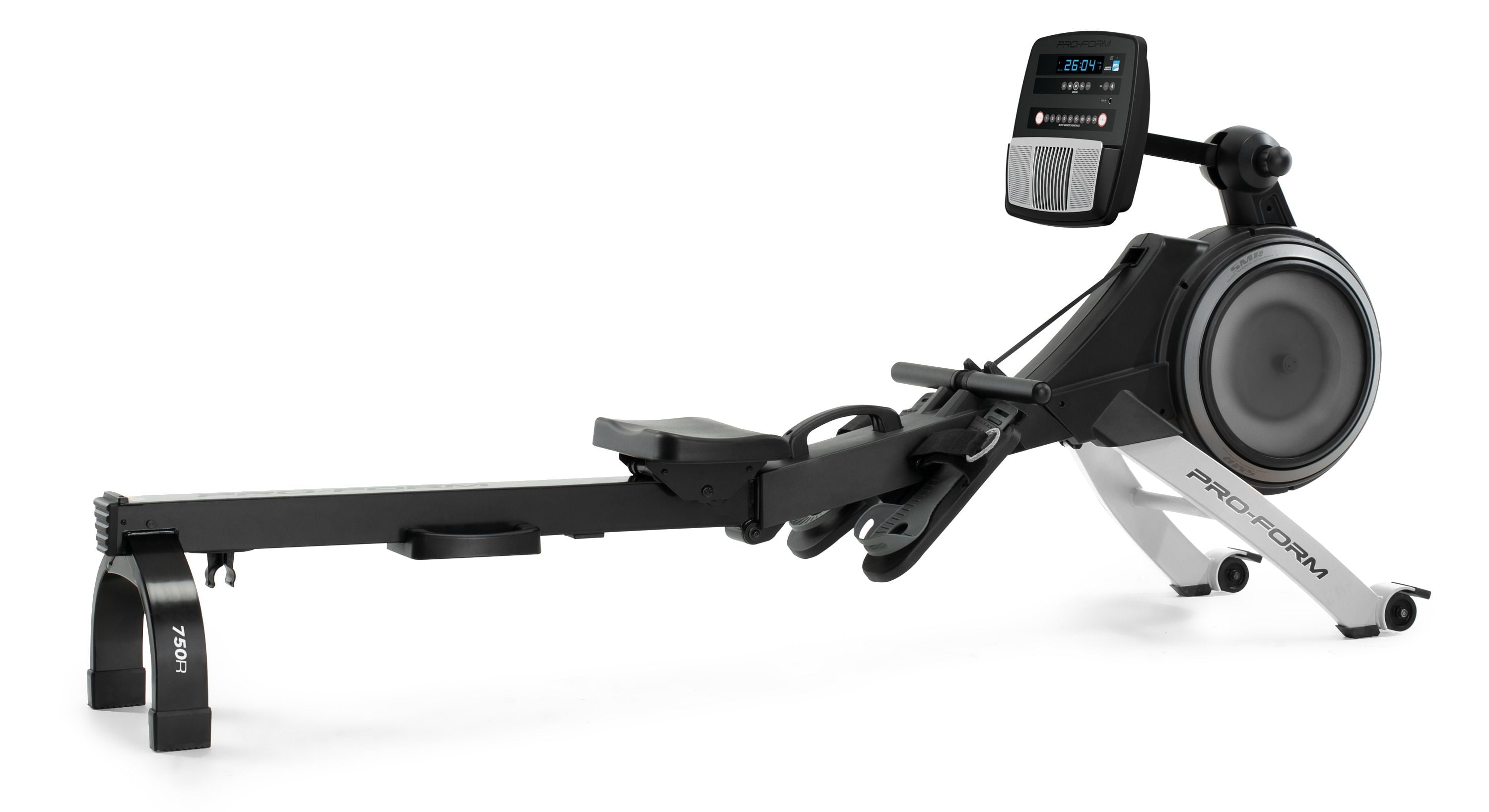 750R; Rower with 5” Display, Built-In Tablet Holder and Spacesaver Design