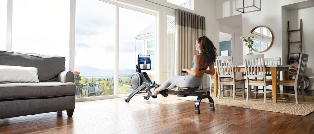 750R; Rower with 5” Display, Built-In Tablet Holder and Spacesaver Design
