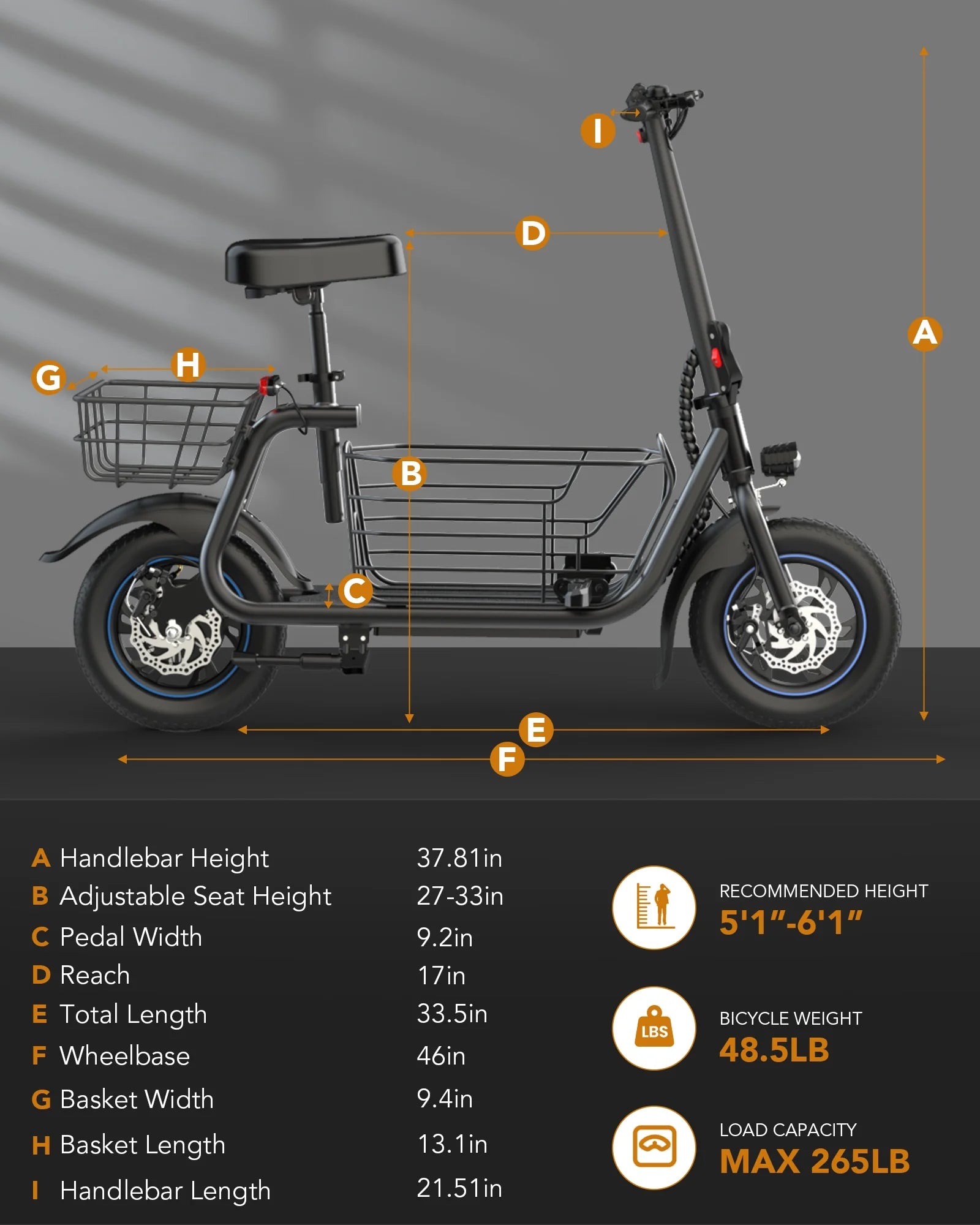 19MPH Foldable 550W Electric Scooter with Seat for Adult, 12 Inch Commuter E Scooter for Pets with Front & Back Basket & Dog Mat, Bigger Seat - up to 21 Miles