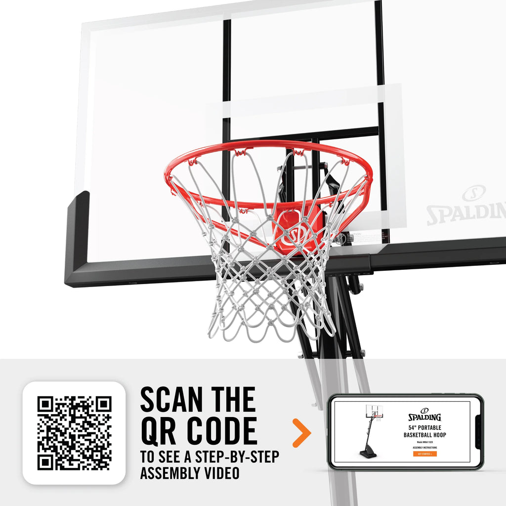 54 Inch Hoop and Basketball Bundle